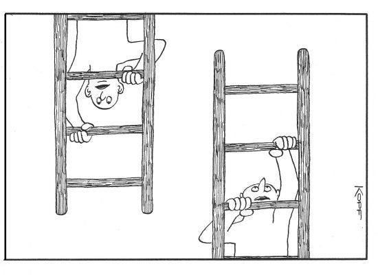 cartoon by L. J. Kopf