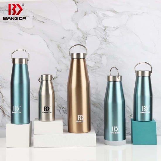 customized 750ml double wall stainless steel