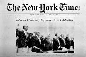 tobacco control movement The Way Things Were