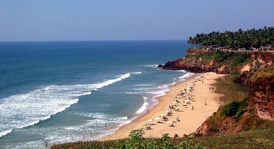 Varkala Cliffs and Beaches Varkala Cliffs and Beaches