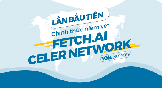 FinanceX tiếp tục gây ấn tượng khi tiên phong niêm yết Celer Network và Fetch với VND và IDR