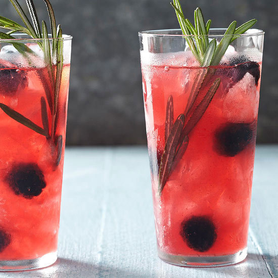 Herbed Blackberries on the Rocks