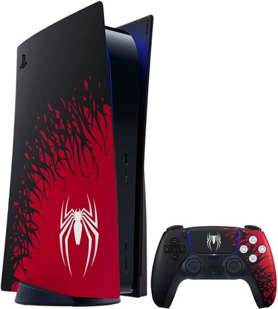 I just got my Spider-Man 2 PS5 console bundle today! It looks so sick! :  r/SpidermanPS4