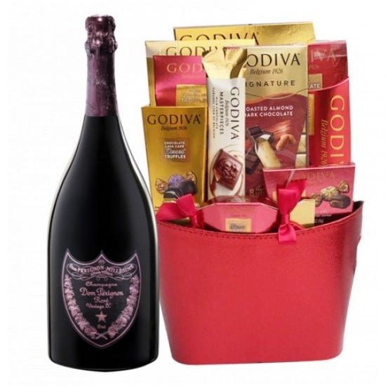 Godiva gift basket For wine lovers by Bhavini Jawa Medium