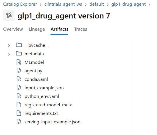model artifacts