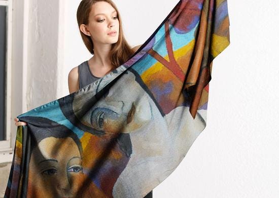 LONG SCARF SALVADOR SECRETS