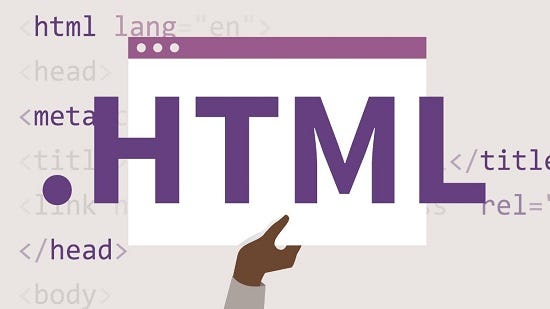 basic html programming the first thing to put is and Ej: The second tag ...
