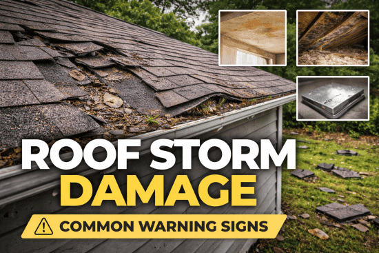 Roof Storm Damage: What Homeowners Should Check After a Storm
