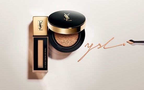 Review: YSL Le Cushion Encre de Peau Fusion Ink Cushion Foundation | by  Cheryl | beautifulbuns | Medium