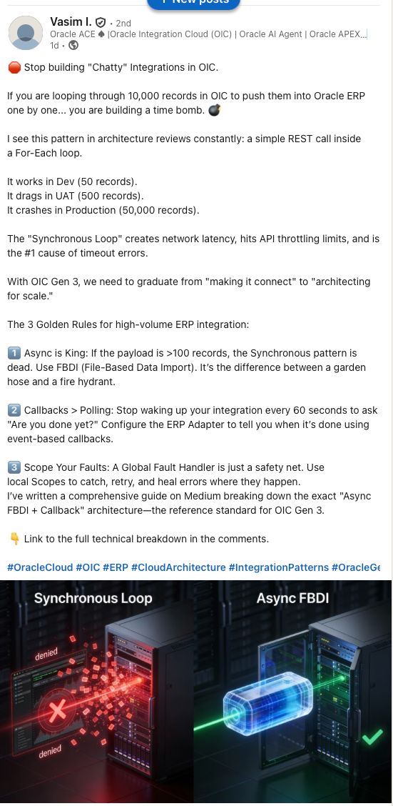 Don’t Force OIC to Lift The Heaviest Loads: Orchestrate Them on Oracle Kubernetes Engine Securely