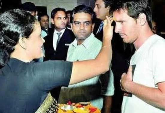 Lionel Messi and Virat Kohli on the same team