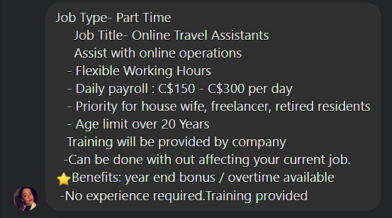 The Online Travel Assistant scam— you have to spend money to ...