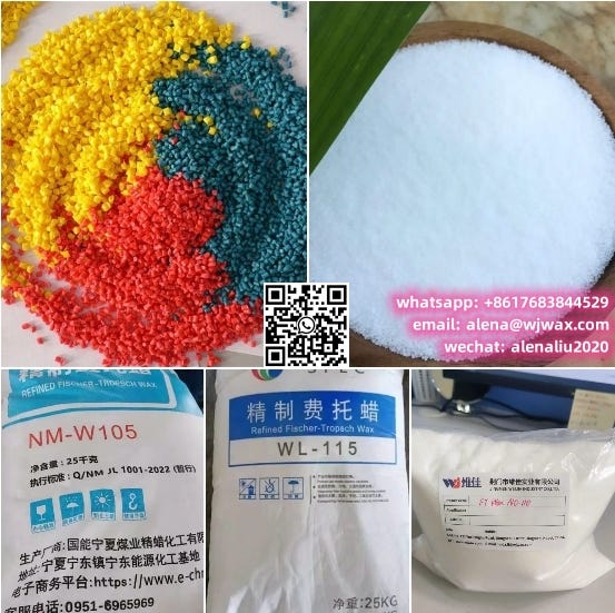 the function of wax (FT wax, PE wax, etc) in masterbatch by Alena Liu