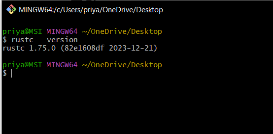 Rust Installation. This is me a programmer, and I am… | by Priyanshu ...