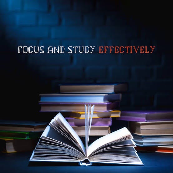 5 Ways to stay focused while studying by Maryam Aslam Medium