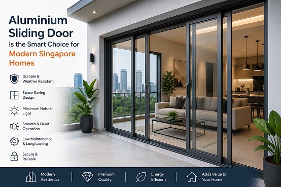 Why an Aluminium Sliding Door Is the Smart Choice for Modern Singapore Homes in 2026