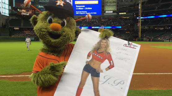 Orbit vs. J.P. Arencibia: That's How We Troll | by MLB.com/blogs | Astros  Mission Control
