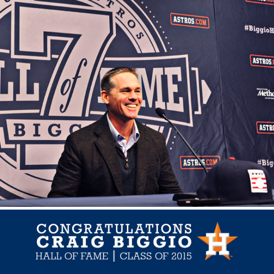 BiggioHOF: Support from Houston and Beyond for Craig Biggio's Hall