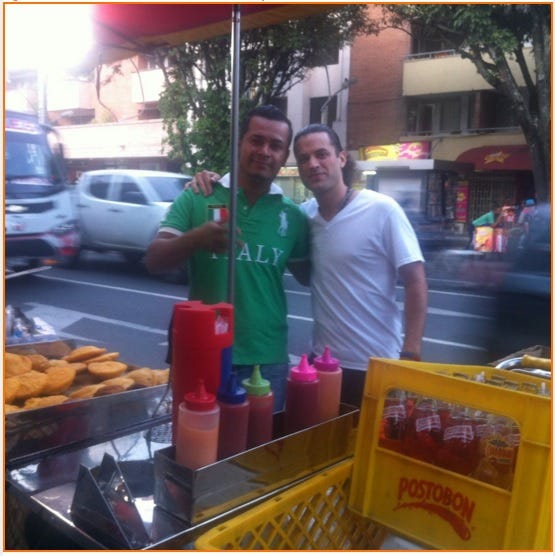 Colombian Street Food is Legit. Most of the time when traveling, it is