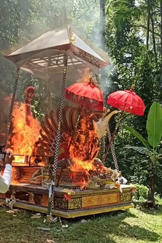 Ngaben Ceremony — how Balinese celebrate the death of their loved one