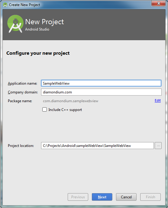 Tutorial for displaying a website in an Andriod app using a Webview ...
