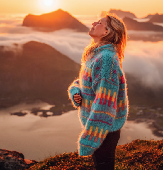 Image from Happy Nordic Knits by Une Cecilie Oksvold