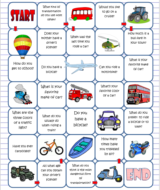 How to Turn Vocab Words into a Board Game for ELLs