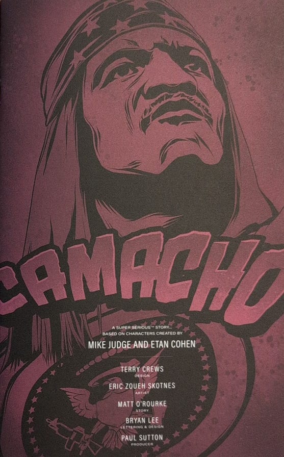 I Opened Terry Crews’ Sealed Camacho Comic.