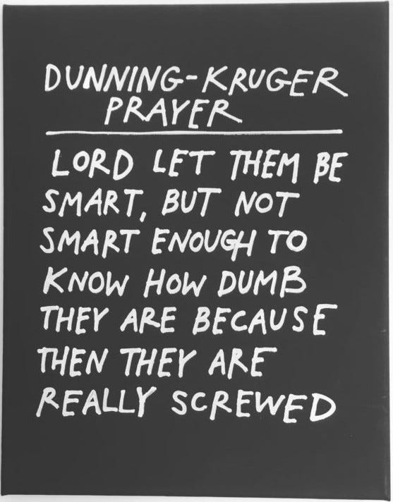 Self awareness can be painful!