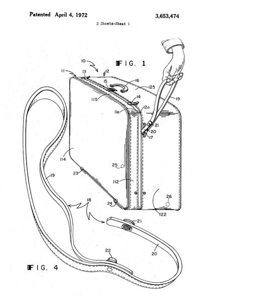 Luggage, casters, and disruption. When did suitcases start having… by