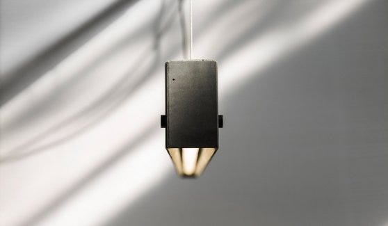 LV - Design ceiling lamp in concrete by Bentu Design