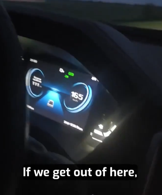Russian Driver Asks The Passenger To Record A Video, Urging Them To Drive 170 Kilometers Per Hour, In Order To Avoid Being Hit By Ukrainian Drones On These Highways. (source)