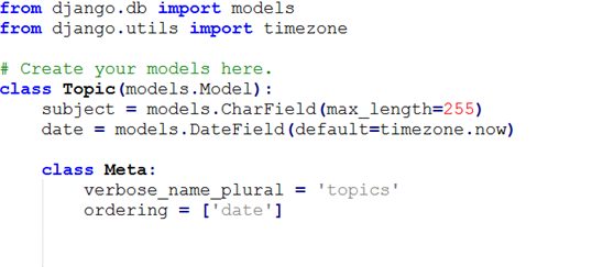 Creating a project in Django. Last time we went over how Django works ...
