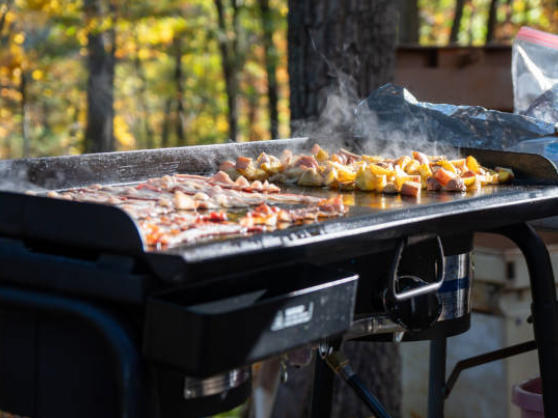 Outdoor griddle cooking cheap