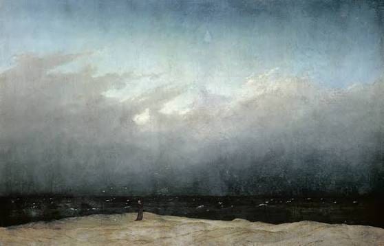 Caspar David Friedrich, The Monk by the Sea (1808–1810). Sometimes freedom begins with the courage to stand still long enough to see clearly.