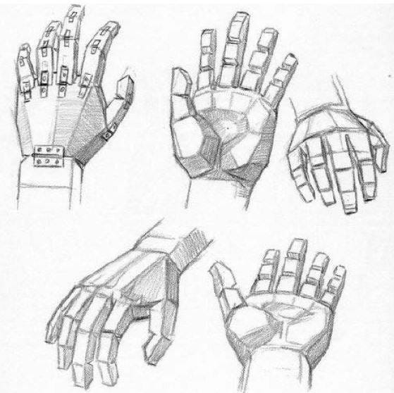 Semana 1:Dibujo de manos lineales