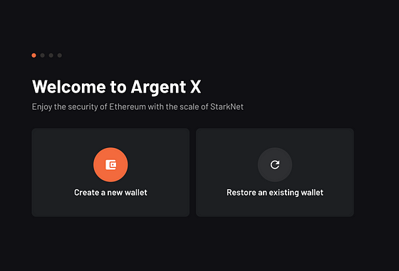 Welcome to Argent X