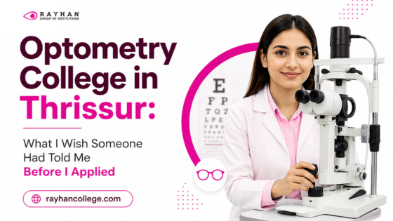 Choosing an Optometry College in Thrissur: What I Wish Someone Had Told Me Before I Applied