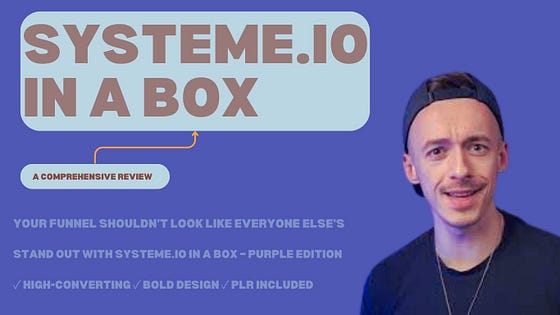 Systeme.io In A Box — Purple Edition: A Custom Funnel Solution for Digital Marketers Who Want to Stand Out Tired of Generic Funnels? Here’s a Bold, Branded Alternative Built to Convert for Systeme.io Users