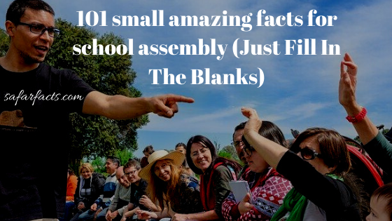 SMALL AMAZING FACTS FOR SCHOOL ASSEMBLY visual data 8