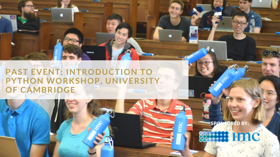 Introduction to Python Workshop, University of Cambridge — Sponsored by ...