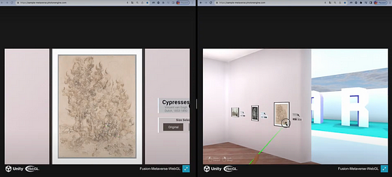 Metaverse Art Gallery