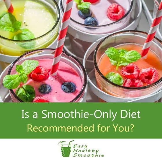Is smoothie diet healthy. A diet rich in fruits and vegetables is… by