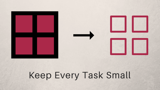 Keep every task small. Procrastination is something we will… | by ...