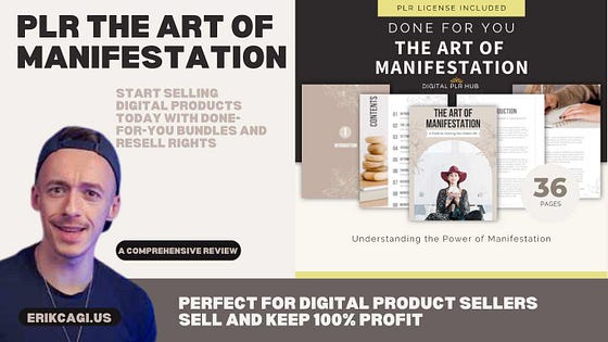 The Ultimate Guide to PLR The Art of Manifestation for Aspiring Digital Product Sellers Perfect for Digital Product Sellers — Buy, Customize, and Resell to Keep 100% of Profits