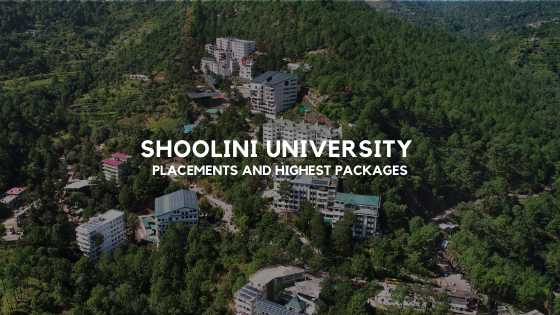 Shoolini University Placements and Highest Packages