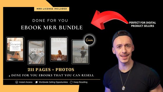 Digital MRR Bundle empowers digital product sellers with ready-to-use, resell-rights templates and eBooks for building profitable online stores without design or technical skills Digital MRR Bundle equips digital product sellers with 164 editable, resell-rights digital products across popular niches, enabling fast store launches and passive income.