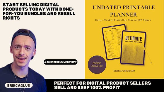Boost Your Productivity: The Ultimate Undated Printable Planner Review for Busy Entrepreneurs Perfect for digital product sellers, this Undated Printable Planner offers customizable pages to enhance productivity and profitability. Buy it, sell it, and keep 100% of the profits