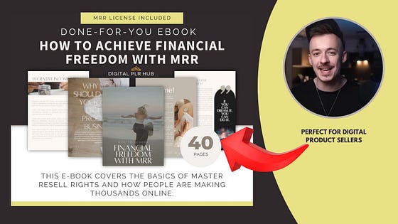 Master Resell Rights eBook: Unlock Your Path to Financial Freedom with Proven Strategies Discover how to achieve financial freedom with MRR. Learn proven strategies to resell, rebrand, and keep 100% of the profits today