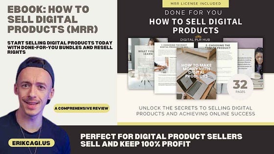 Increase your profit as a Digital Product Seller with “How to Sell Digital Products” eBook — A Comprehensive Review Perfect for digital product sellers looking to buy, sell, and keep 100% profits